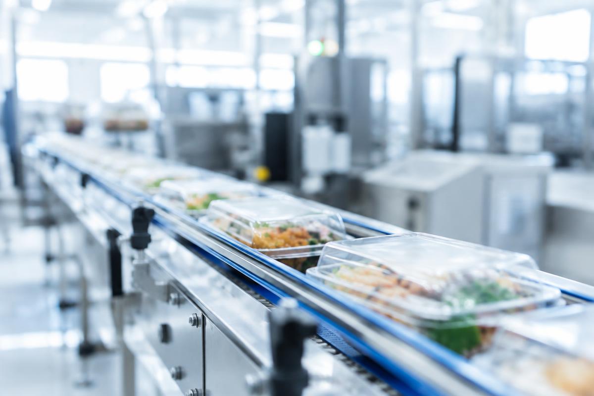 Línea de envasado de alimentos